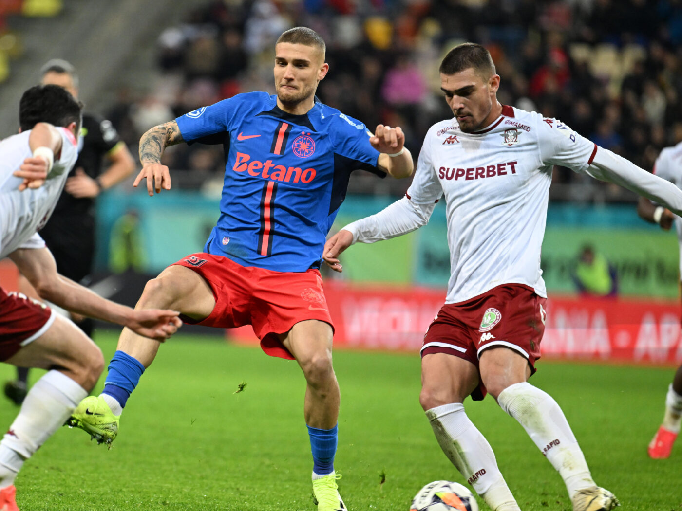 Catalogul jucătorilor după nebunia din FCSB – Rapid 3-3: câte stele au primit eroii și care au fost dezamăgirile!