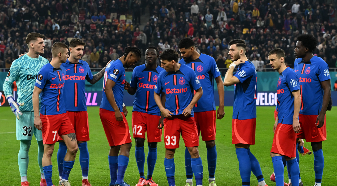Ce note pentru fotbaliștii lui Gigi Becali, după FCSB – Lyon 1-3. Cine a fost „repetentul” campioanei României