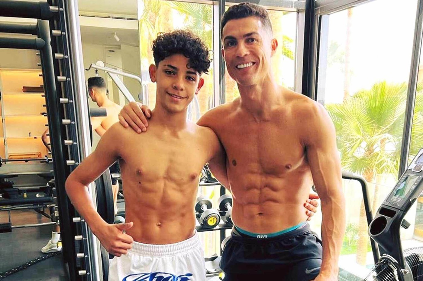 Cristianinho, fiul lui Cristiano Ronaldo, a marcat două goluri fantastice