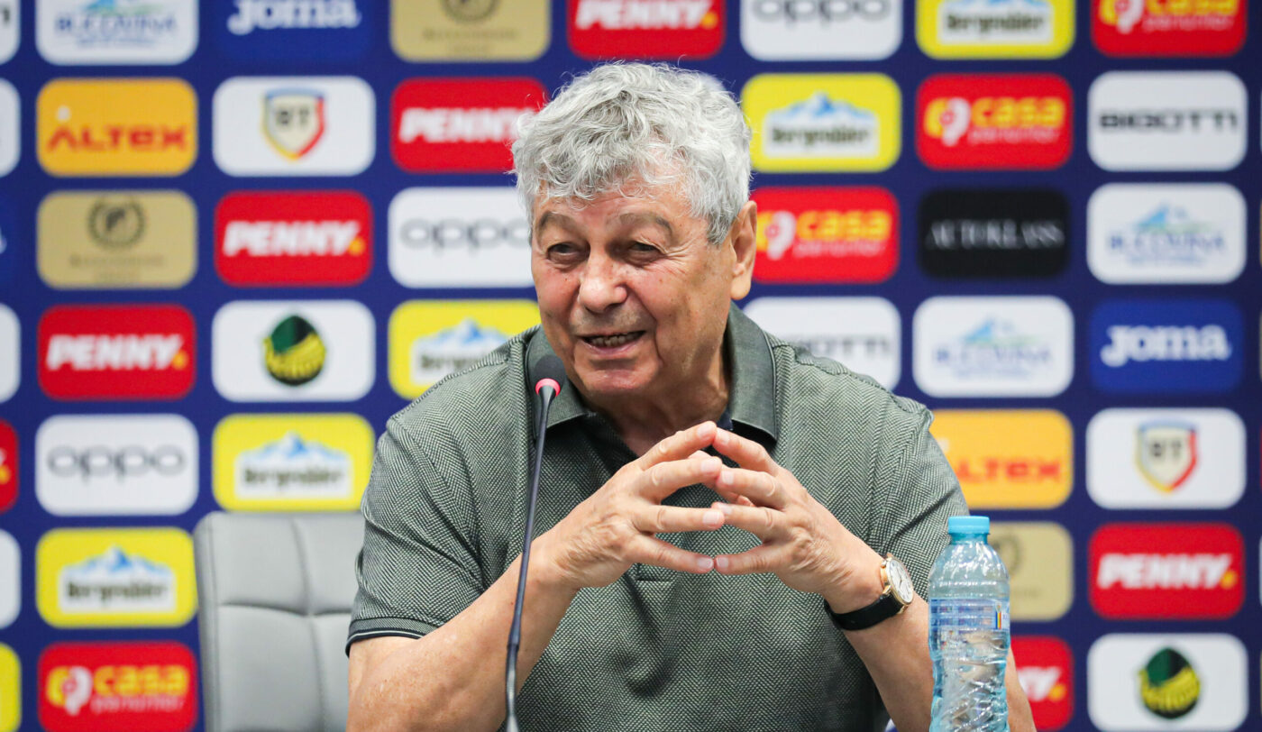 Cum a apărut Mircea Lucescu la FCSB – Lyon 1-3. De multă vreme n-a mai fost văzut aşa