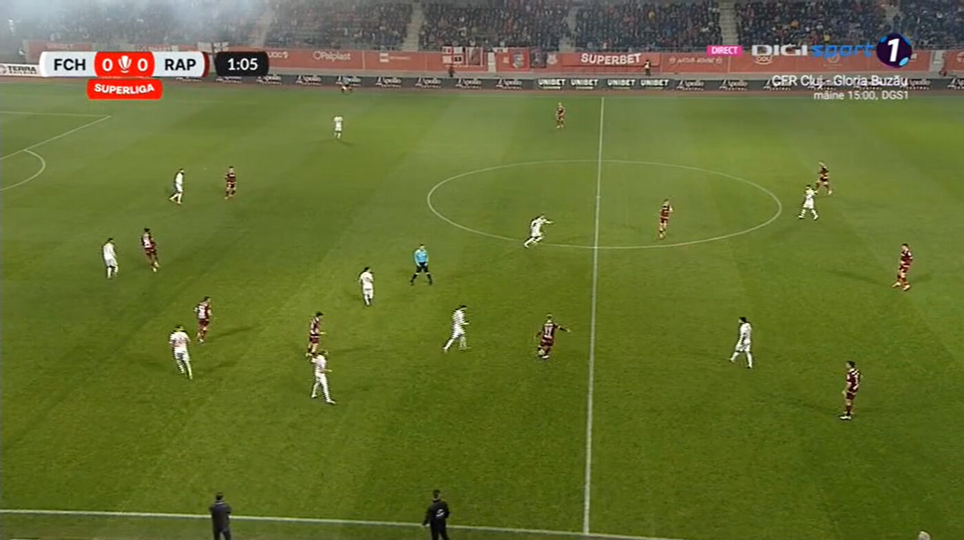 FC Hermannstadt – Rapid București 0-0, Live Video Online în etapa 30 din Superliga. Pauză la Sibiu