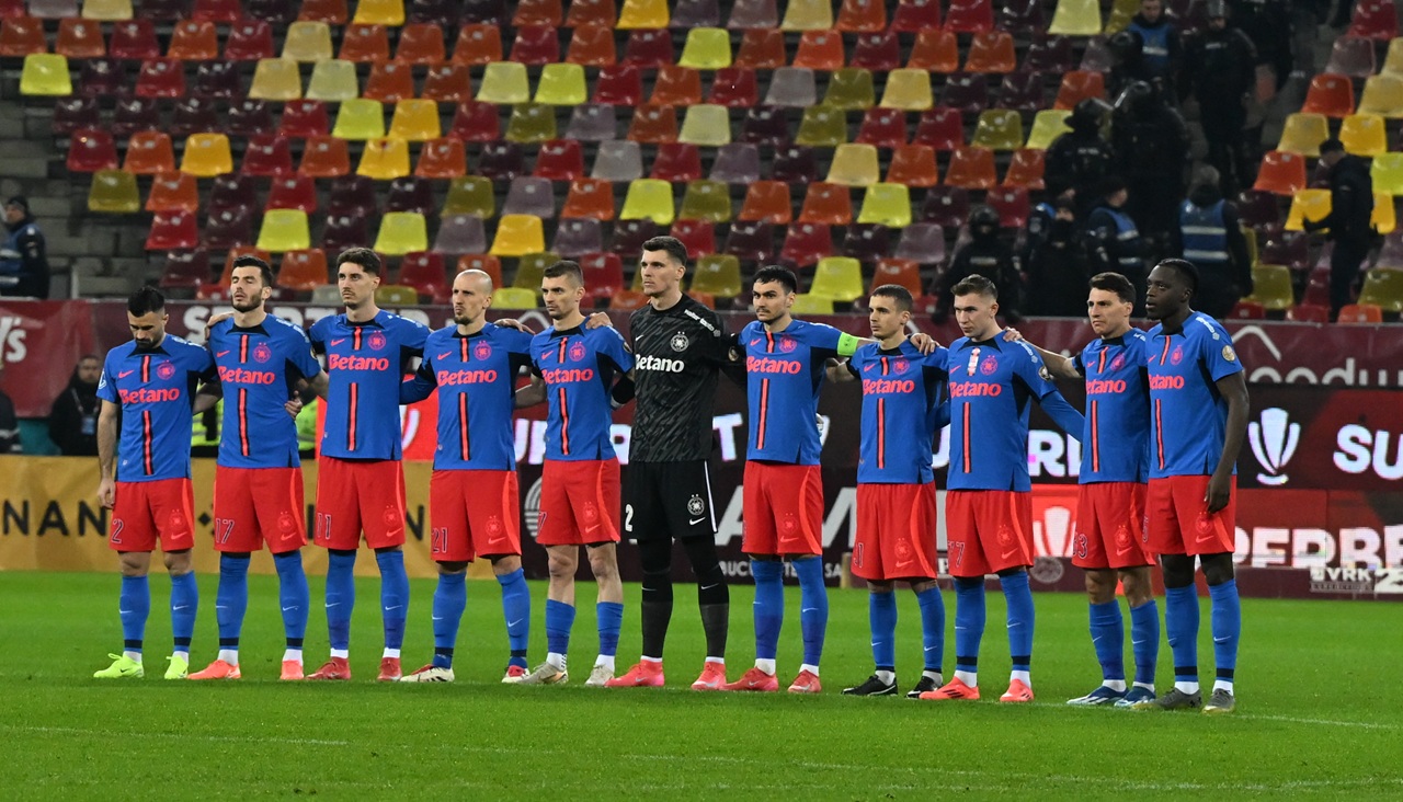FCSB vede galben în fața ochilor: 8 fotbaliști riscă să rateze returul cu Lyon!