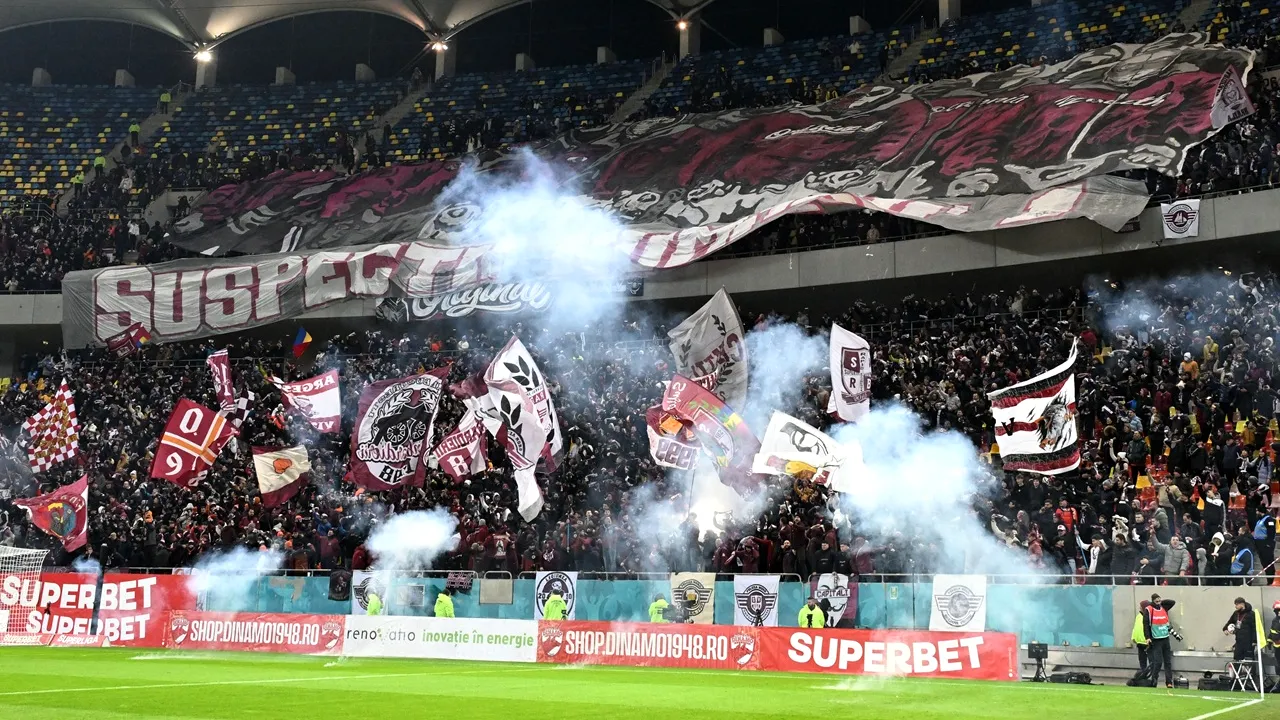 Fanii Rapidului au început deja derby-ul! Imagini de senzație de la ultimul antrenament dinaintea confruntării cu FCSB. FOTO