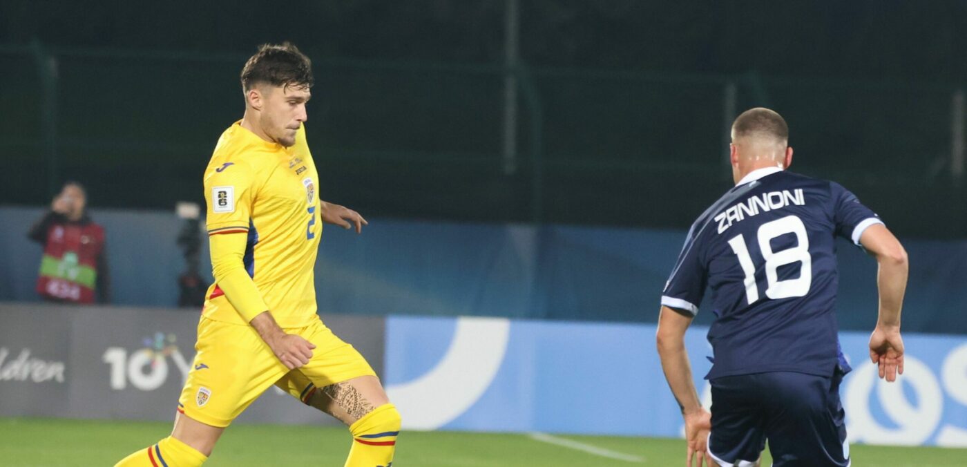 Fotbalistul care a marcat în poarta României, erou în San Marino. Motivul pentru care gazdele îi prevăd un viitor fabulos