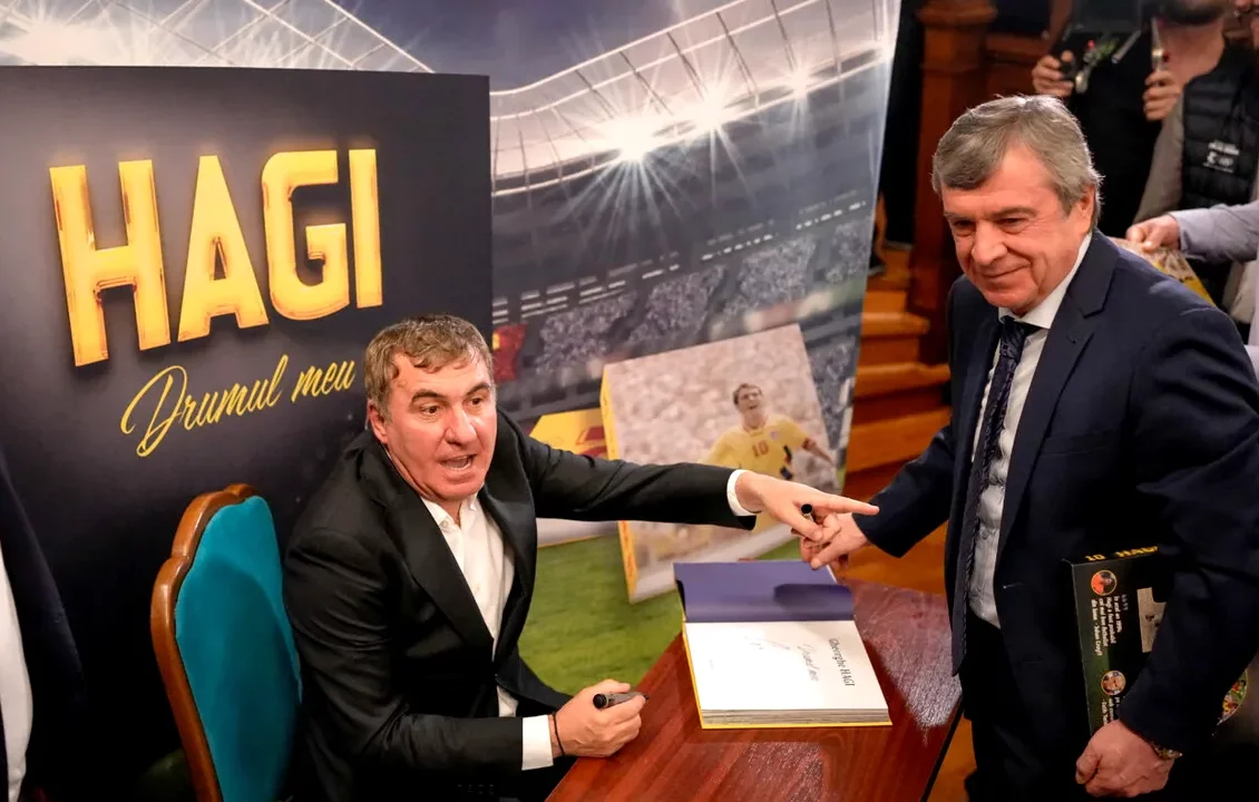 Fotografia care ne spune o poveste dintr-un Dinamo- Steaua cu totul special: ce i-a transmis Gică Hagi lui Dorin Mateuț? EXCLUSIV