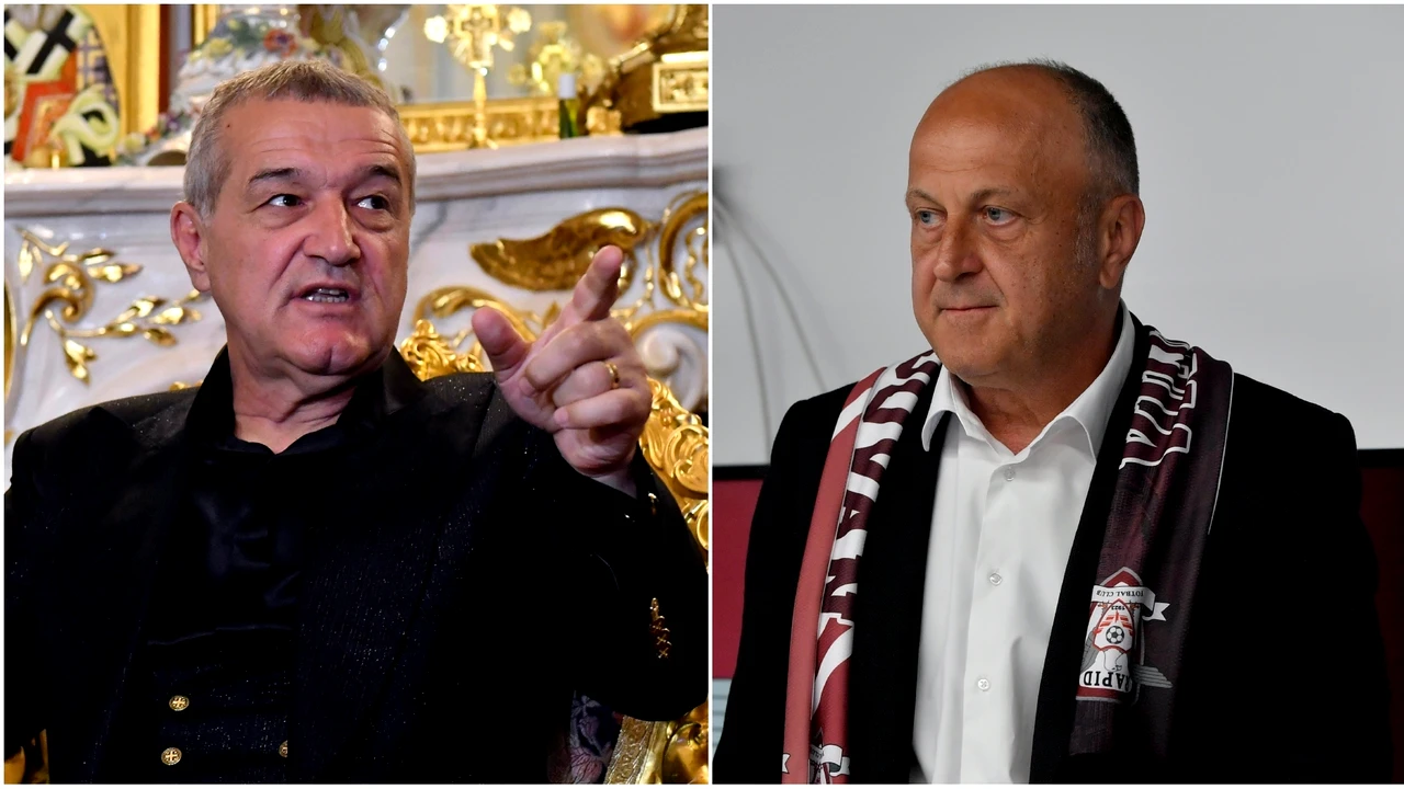 Gigi Becali l-a întărâtat pe Dan Şucu. Declarația pe care a dat-o înainte de FCSB – Rapid