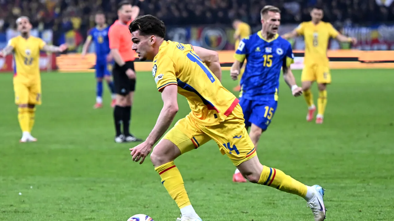 Ianis Hagi a dezvăluit de la ce a pornit cearta de pe teren între el şi colegii săi, la meciul San Marino – România: „Asta am spus”