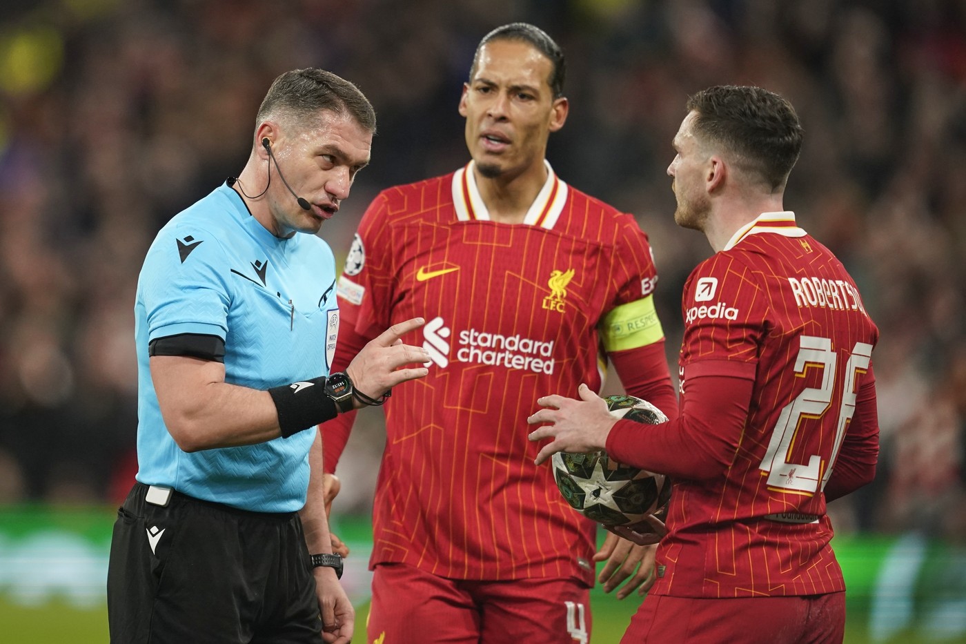 Istvan Kovacs, la un pas să își ruineze cariera în Champions League: faza controversată din Liverpool – PSG pentru care putea rata șansa de a primi finala
