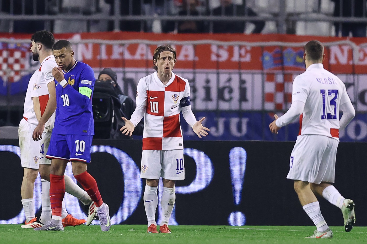Modric, reacție categorică după conflictul pe care l-a avut cu Mbappe în Croația – Franța 2-0
