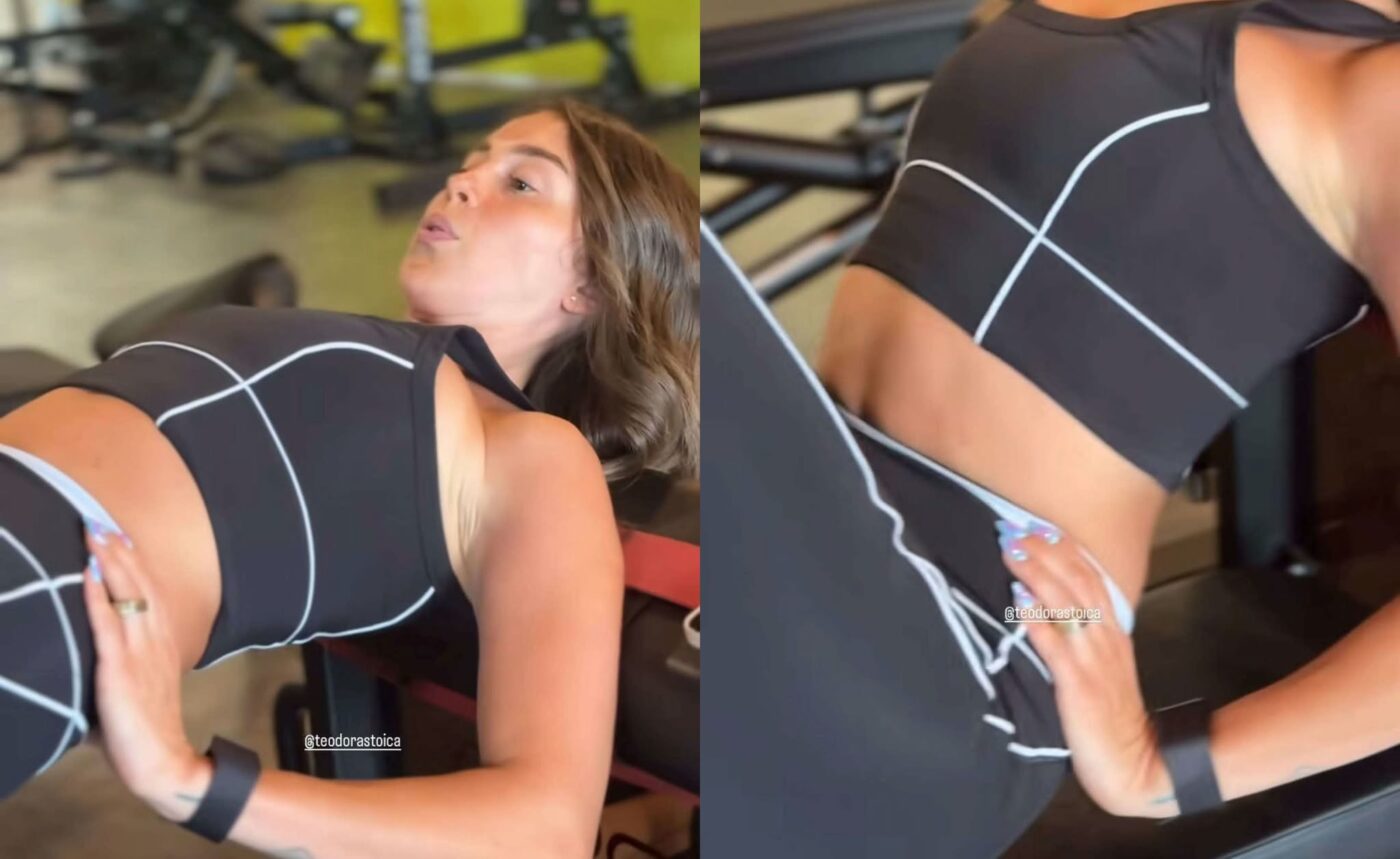 Nimeni nu și-a putut lua ochii de la ea! Fiica lui MM Stoica s-a postat într-o ținută ultra mulată de la sala de fitness. FOTO