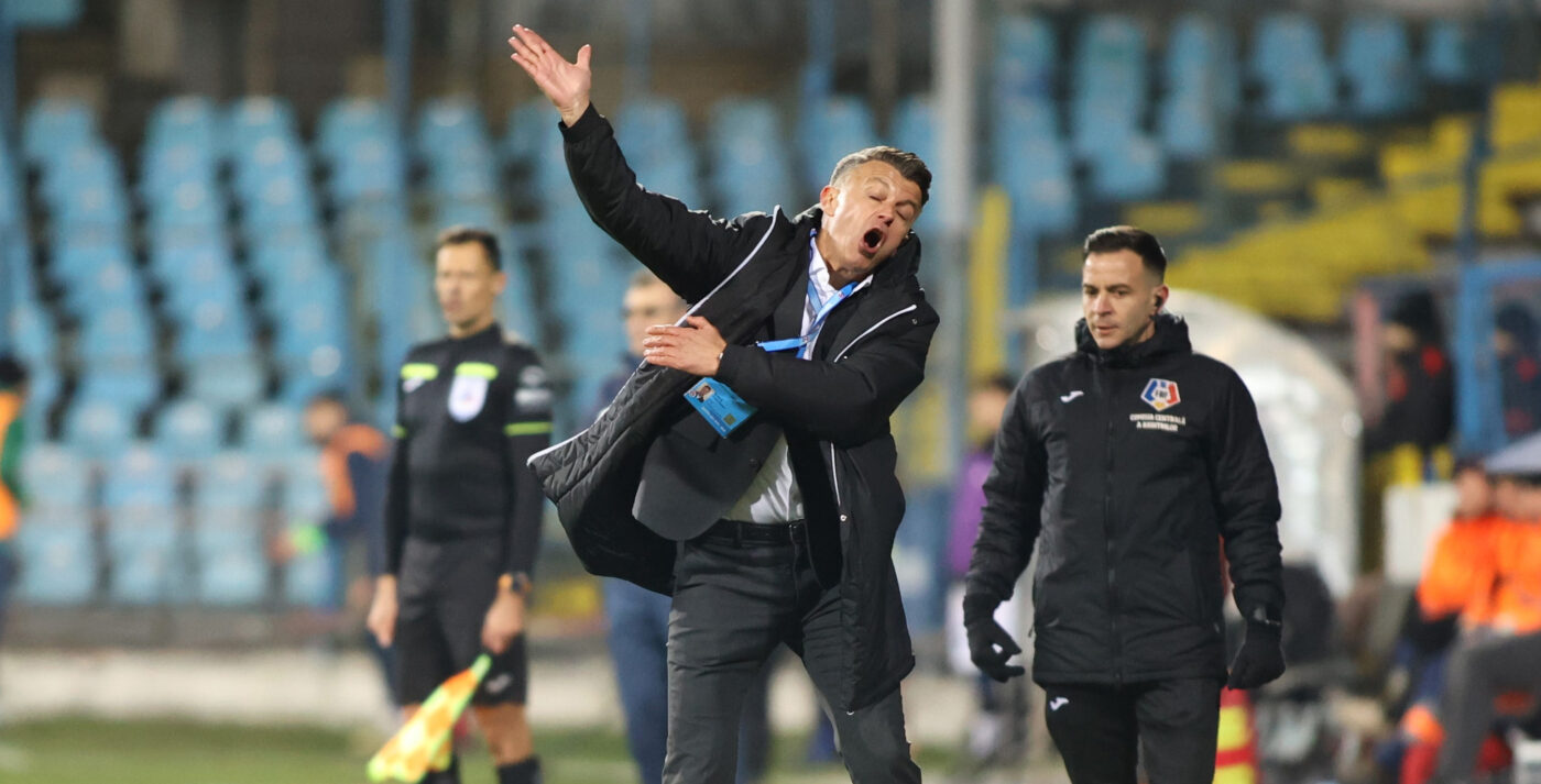 Ovidiu Burcă și-a scos fotbaliștii la raport după UTA – Oțelul 2-0: „E greu așa! Nu ne așteaptă nimeni”. Ce spune despre situația financiară