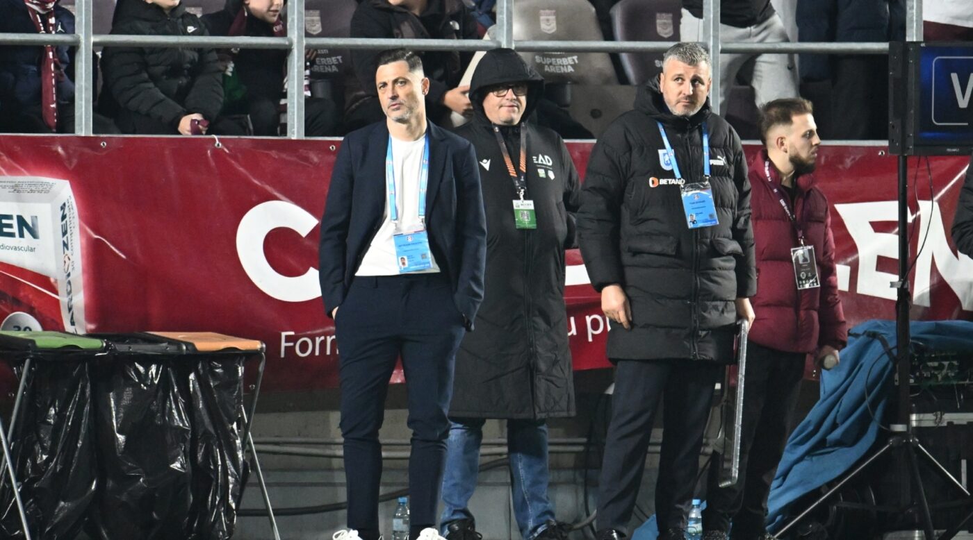 Pe asta nu ați mai văzut-o! Ce a făcut Mirel Rădoi imediat după Rapid – Universitatea Craiova. Imagini virale cu antrenorul oltenilor la arena din Giulești