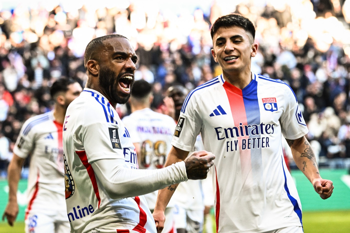 Pericol total pentru FCSB! Lyon, victorie în fața unei echipe de Liga Campionilor: cel mai valoros fotbalist a dat două goluri