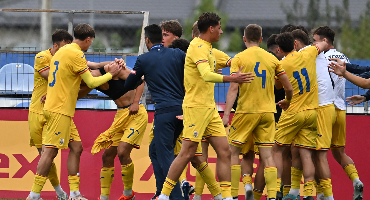 România U19, victorie importantă cu Elveția U20