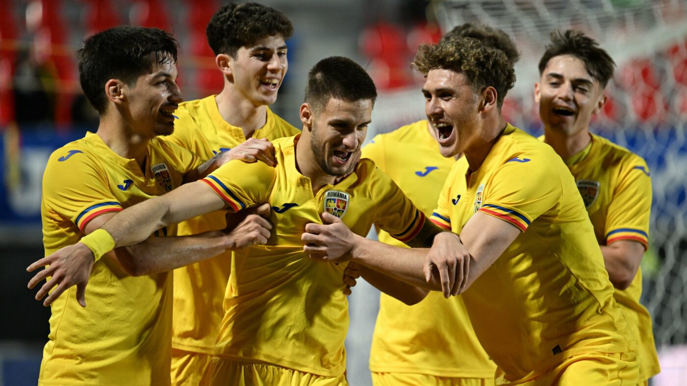 România U20 – Turcia U20 3-1. Victorie pe final de meci pentru naționala lui Costin Curelea