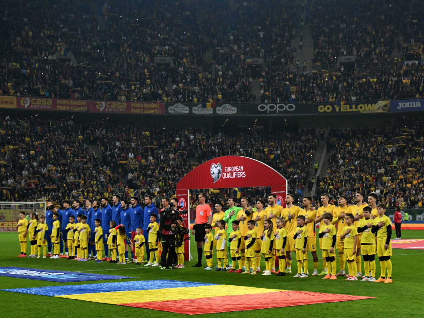 România a pierdut, Zidul Galben a învins! Fanii tricolorilor în top, după meciul cu Bosnia