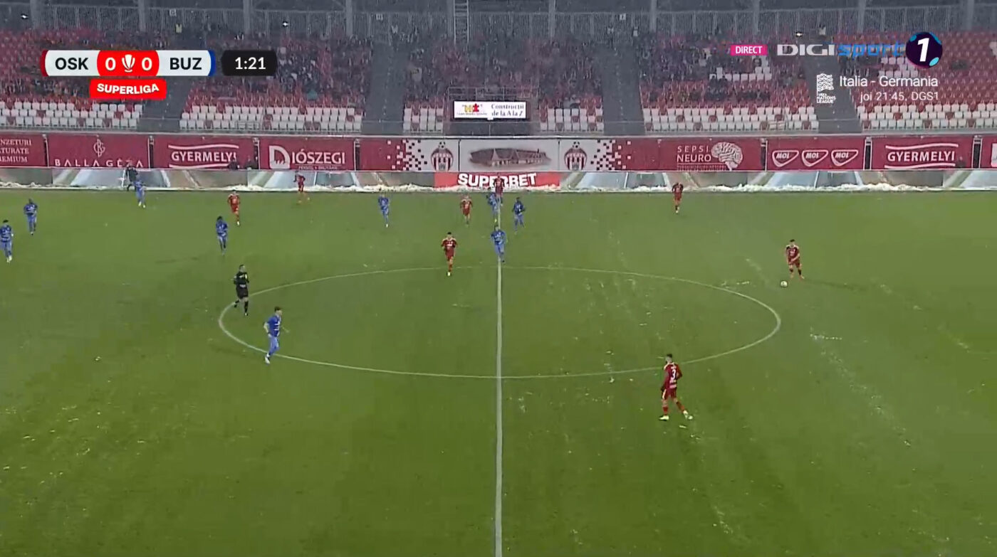 Sepsi OSK – Gloria Buzău 1-1, Live Video Online în etapa 1 din play-out-ul Superligii. Pauză la Sf. Gheorghe