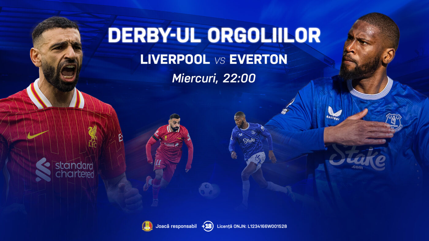 ADVERTORIAL | INFOGRAFIC: Liverpool – Everton, duelul orgoliilor din Premier League