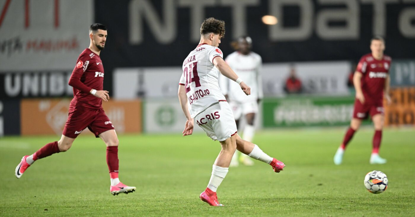 Andrei Borza, declarație neașteptată după CFR Cluj – Rapid 1-1: „Nu am jucat bine! Mă critic singur”