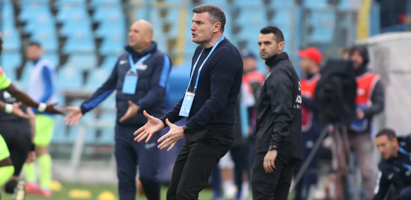 Antrenorul Oțelului a criticat un fotbalist, după victoria cu Poli Iaşi: „N-a avut realizări”