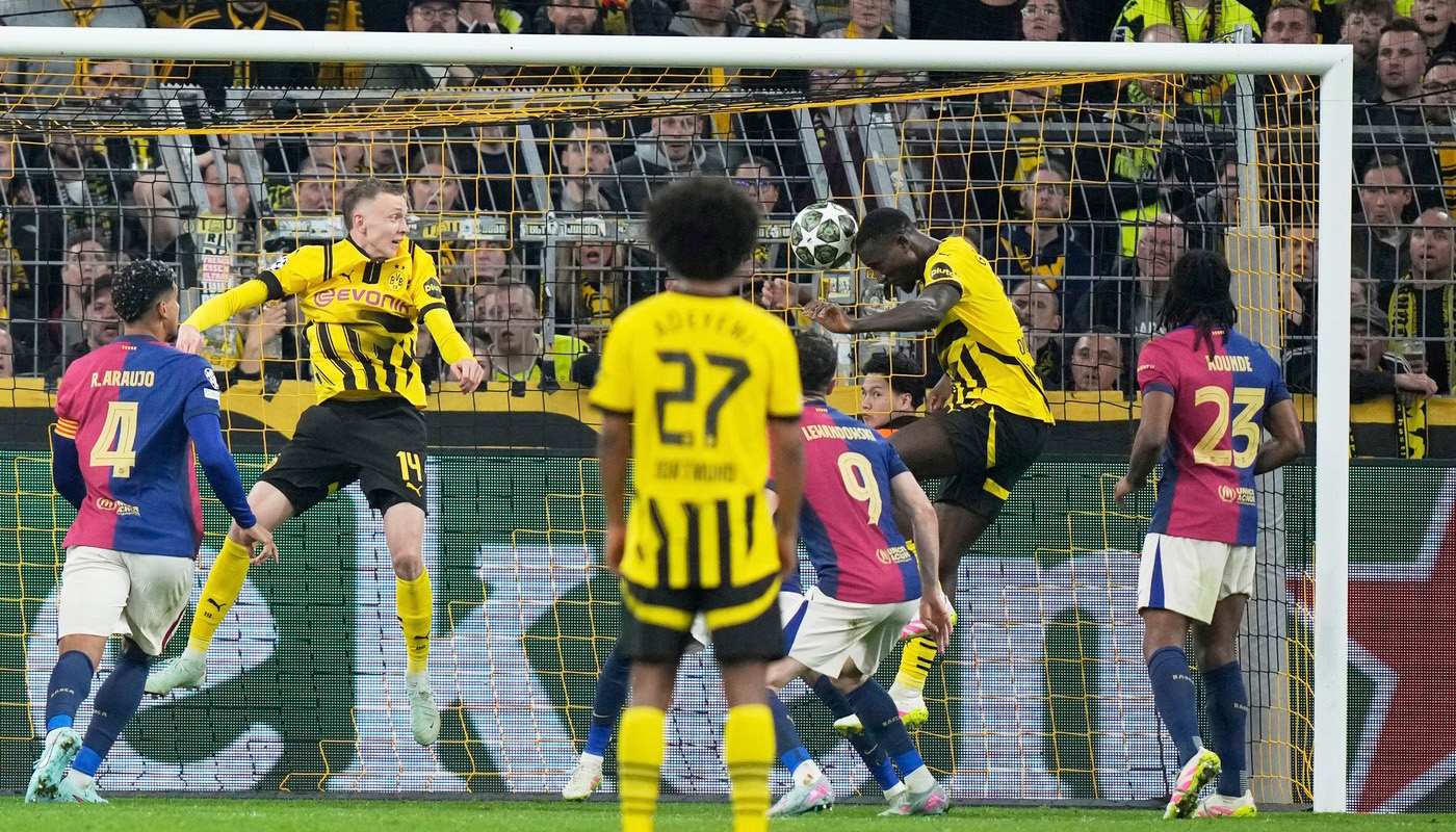 Borussia Dortmund – Barcelona 3-1 și Aston Villa – PSG 3-2 în returul sferturilor de finală din Liga Campionilor. Catalanii ajung în semifinale după 6 ani