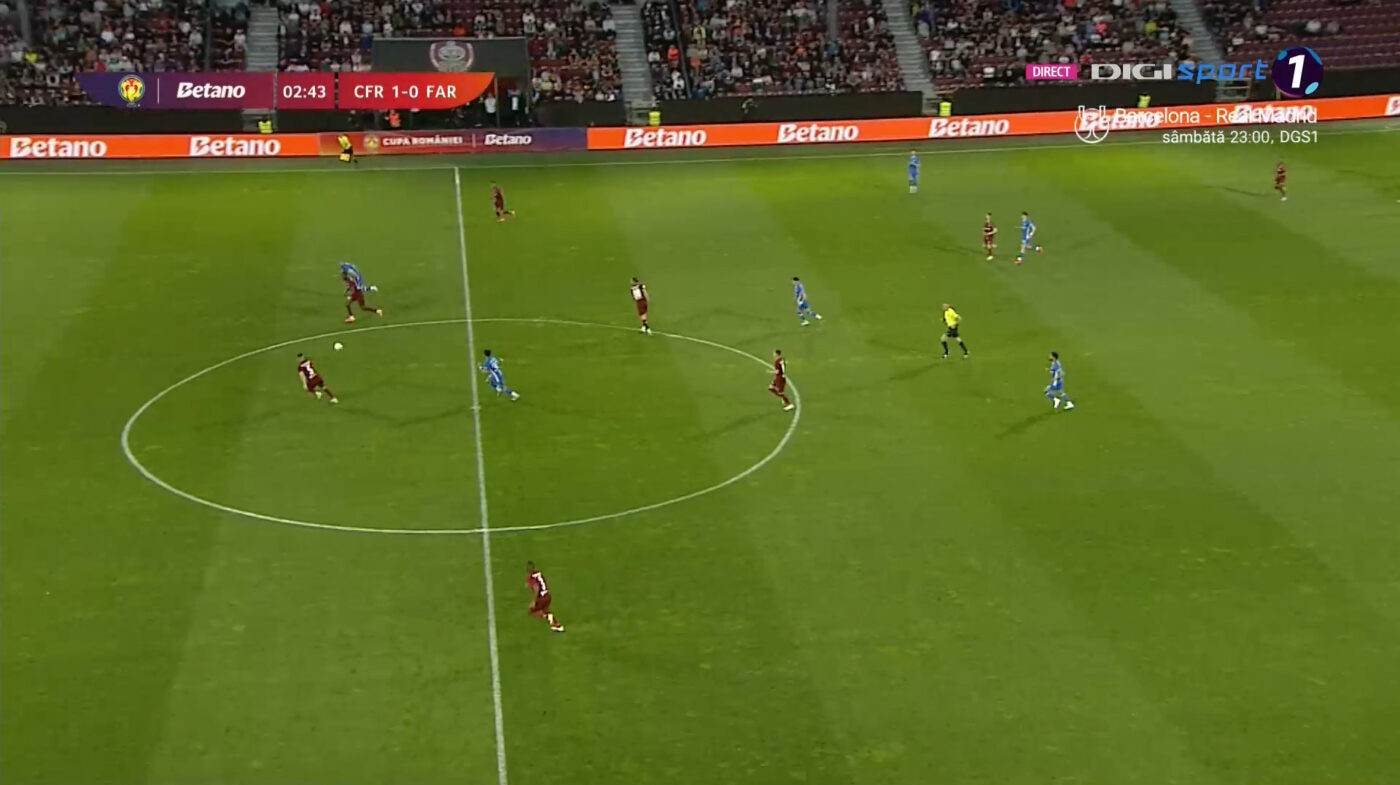 CFR Cluj – Farul Constanța 1-0, Live Video Online, în semifinalele Cupei României. Kamara ratează singur cu portarul