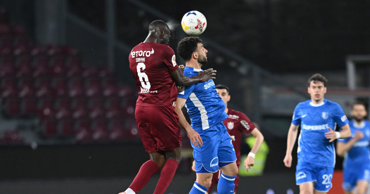 CFR Cluj – Farul Constanța 4-1, în semifinalele Cupei României. Echipa lui Dan Petrescu va lupta pentru trofeu cu FC Hermannstadt