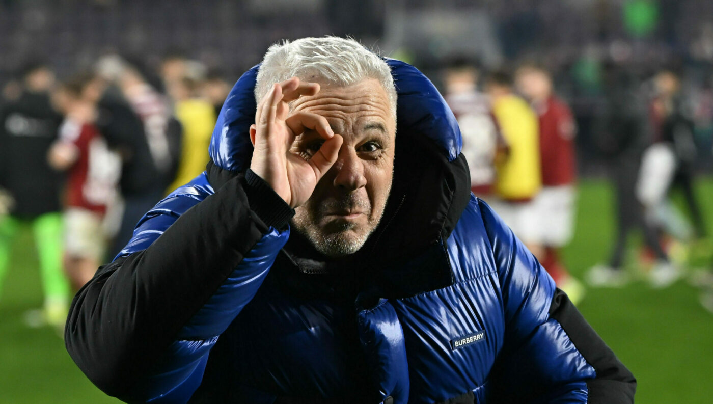CFR Cluj – Rapid 1-1, în etapa 4 din play-off-ul Superligii. Marius Șumudică se ține de cuvânt și chiar arbitrează lupta la titlu!