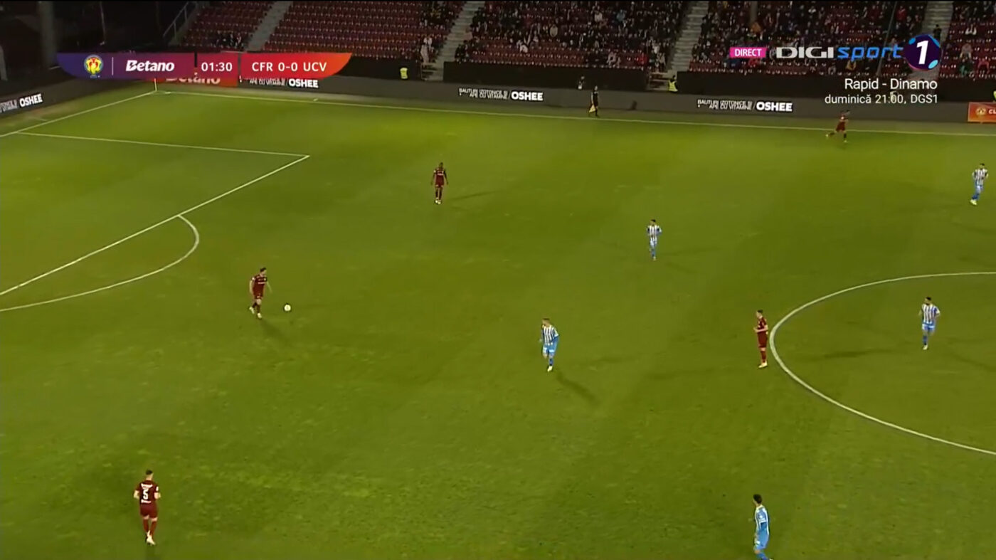 CFR Cluj – Universitatea Craiova 0-0, Live Video Online în sferturile de finală ale Cupei României. Pauză în Gruia