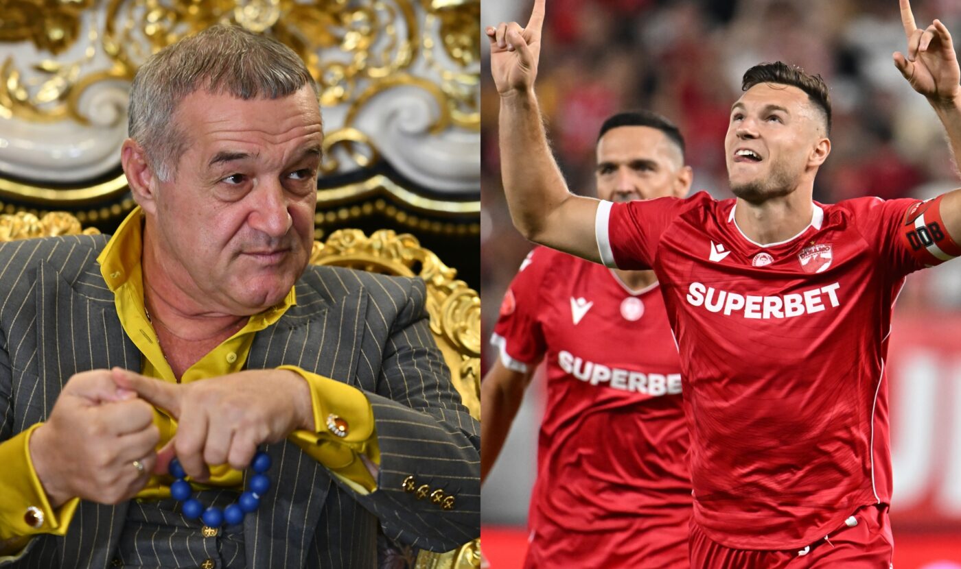 Gigi Becali o scoate pe Dinamo din insolvență cu banii pentru transferul lui Dennis Politic. Miliardarul de la FCSB a anunțat public oferta pentru vedeta „câinilor„: „Atât dau pe el”