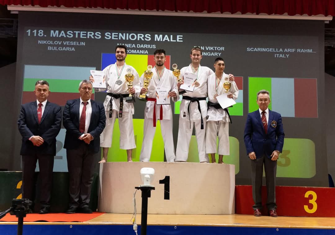 România se impune la Campionatul și Cupa Europeană de Karate Shotokan SKDUN 2025