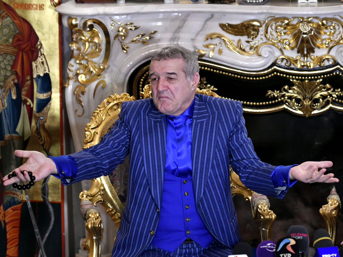 Moment istoric! Gigi Becali a recunoscut că arbitrii au greşit în favoarea FCSB la faza penalty-ului nedat Rapidului: „A fost”