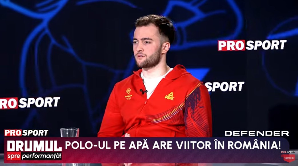 Poloistul Andrei Neamțu a fost prezent la Jocurile Olimpice la doar 20 de ani, dar se gândește la viitor! „Studiez kinetoterapia și vreau să ajut familia în afacerea cu publicitate”. EXCLUSIV
