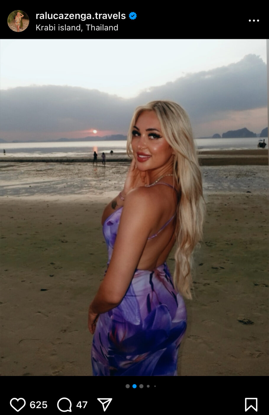 WOW! Raluca Zenga, apariție exotică într-un costum de baie cu o vedere generoasă, chiar în ziua de Paşte