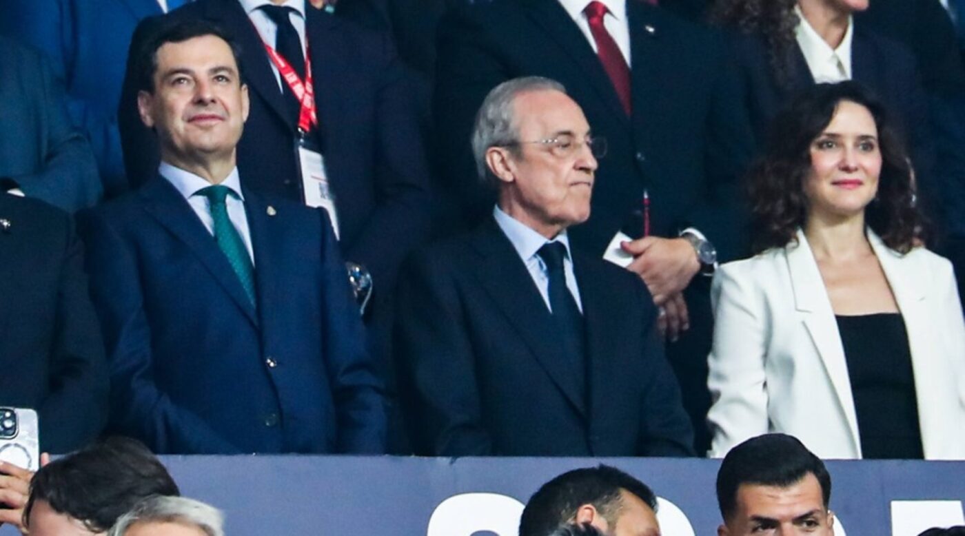 „Secvență morbidă”. Gestul lui Florentino Perez față de arbitri, după finala Cupei, comentat de spanioli