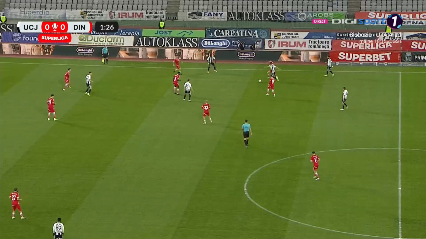 U Cluj – Dinamo București 2-3, Live Video Online, în etapa 4 din play-off-ul Superligii. Pauză pe Cluj Arena