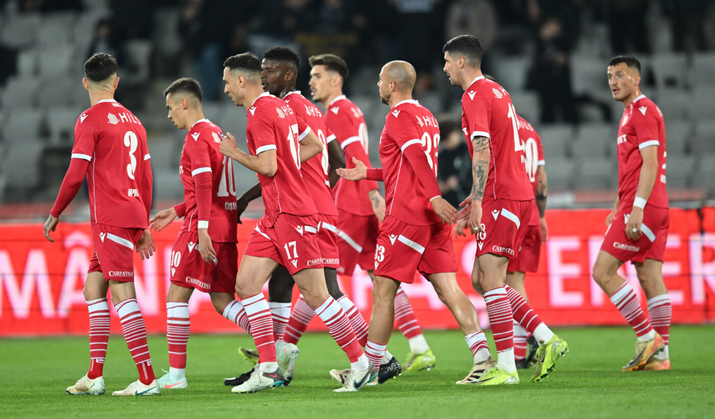 U Cluj – Dinamo București 2-4, în etapa 4 din play-off-ul Superligii. Ardelenii rămân cu o singură victorie, iar „câinii ajung pe locul 4