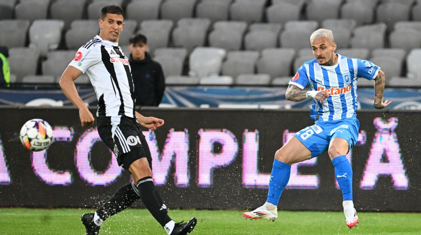U Cluj – Universitatea Craiova 2-1, în etapa 6 din play-off-ul Superligii. Echipa lui Rădoi riscă să ajungă pe ultimul loc al podiumului