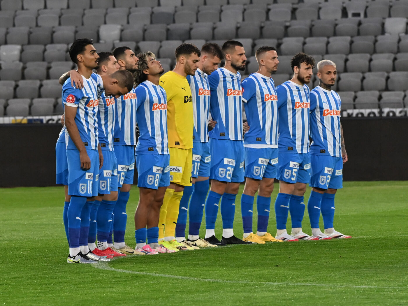 Universitatea Craiova face apel la fani să nu dezarmeze şi îi cheamă la derby-ul cu Rapid: „Pentru titlu ne vom bate până la ultima șansă matematică”