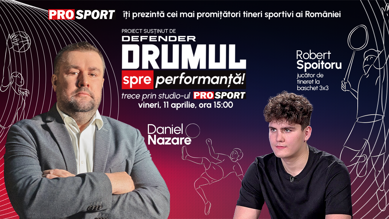 Speranța baschetului 3×3 din România vine la „Drumul spre performanță”! Cine este Robert Spoitoru