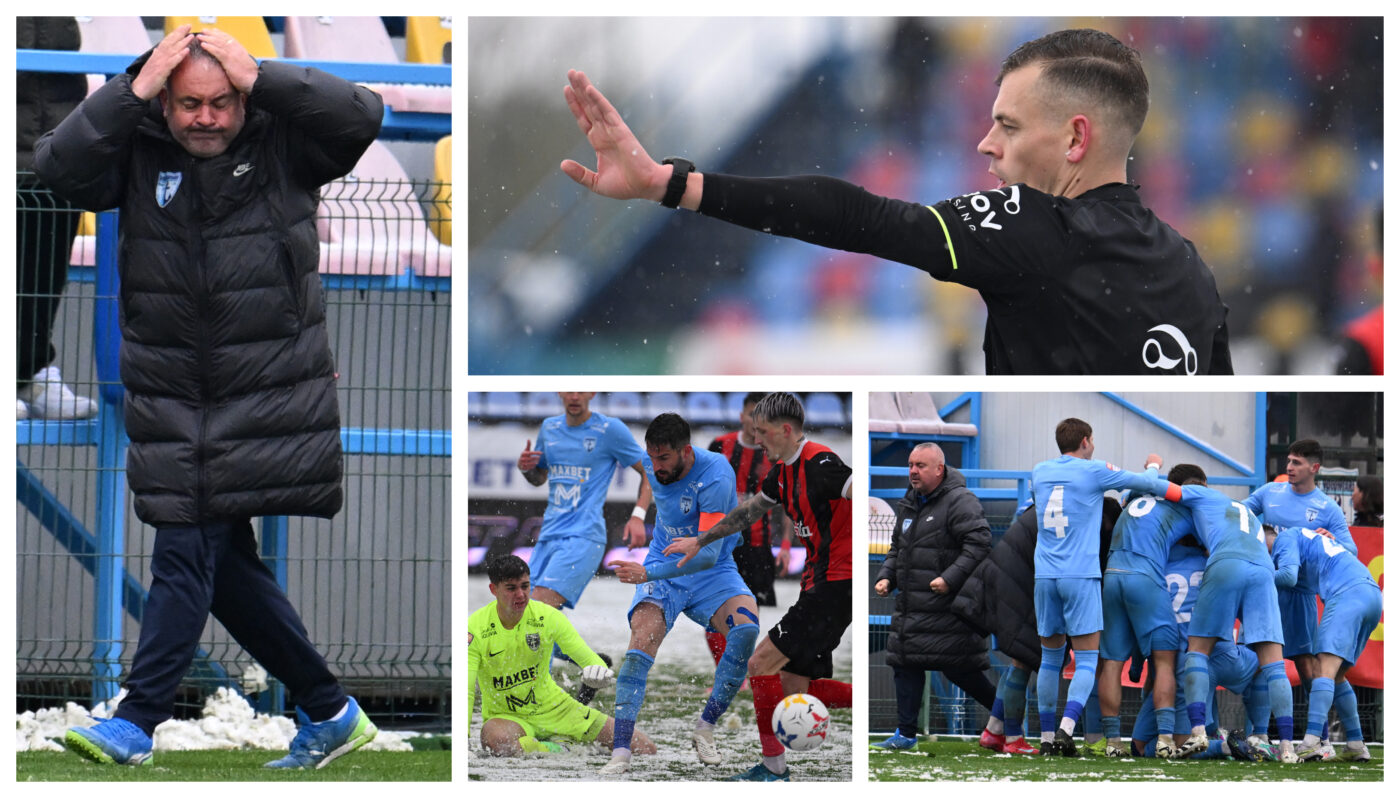 Mihai Iosif a izbucnit la adresa arbitrului după ce FC Voluntari a fost egalată de ACSM Reșița la ultima fază, dintr-un penalty controversat. ”Așa ceva este incredibil! Mă bucur că nu mi-a stat inima!”