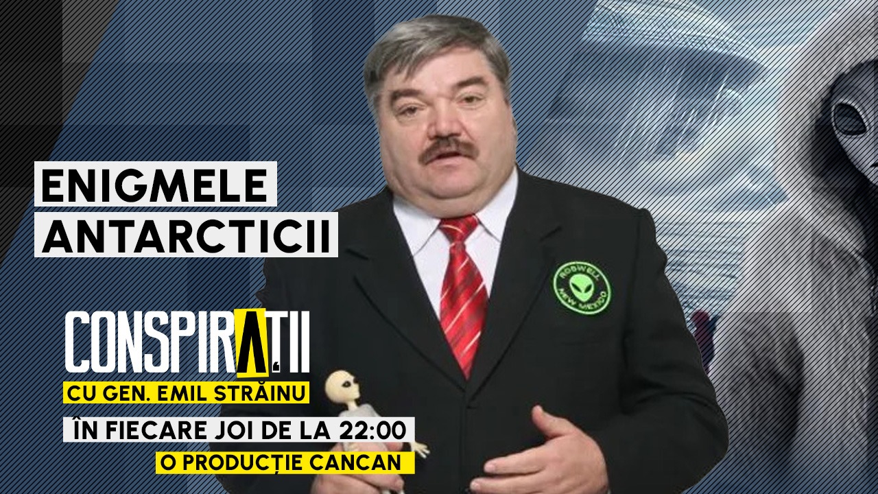 „Conspirații cu gen. Emil Străinu” începe joi, 3 aprilie, de la 22:00, LIVE pe YouTube CANCAN