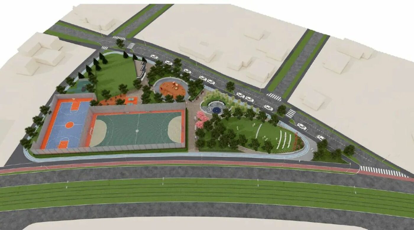 Bagă 2.000.000 de euro în terenul viran şi ridică o nouă „bijuterie” în oraşul din vestul României. Va avea terenuri de fotbal, handbal şi baschet, tiroliană şi amfiteatru