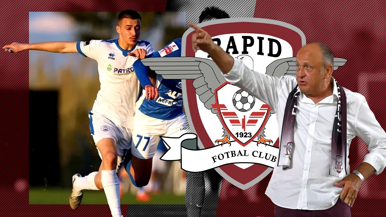Dan Şucu a făcut un super transfer! Viitorul atacant al Rapidului face spectacol: „A marcat un gol senzațional”