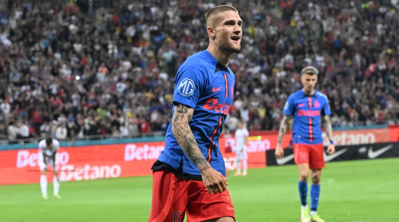 Daniel Bîrligea, arogant cu adversarii din Superliga, după FCSB – Dinamo 3-1: „Erau pe canapea, sperau ceva, nu au avut la ce”