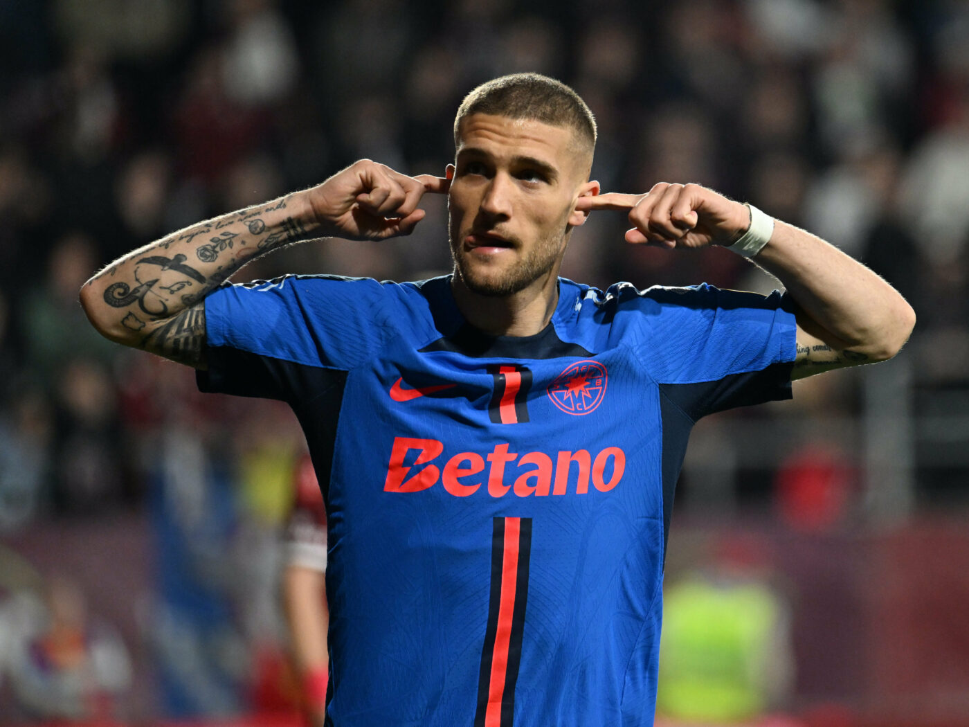 Daniel Bîrligea, ironic cu dinamoviştii înaintea derby-ului: „Am auzit asta. Din păcate, nu prea reuşesc”