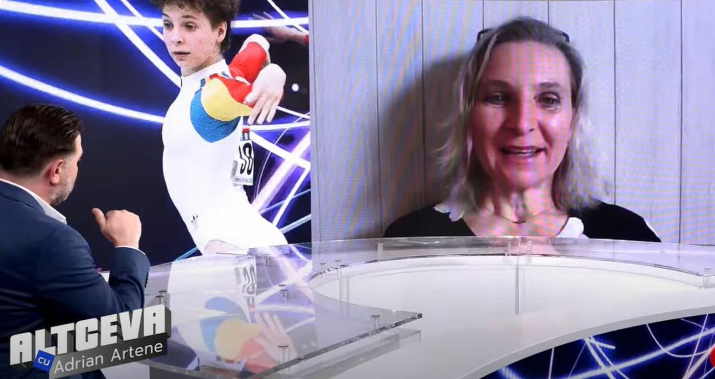 Daniela Silivaș, dezvăluiri spectaculoase la Altceva cu Adrian Artene. „De mică am avut frică asta”. E unica gimnastă din România care a câștigat medalii la toate probele unei ediții a Jocurilor Olimpice