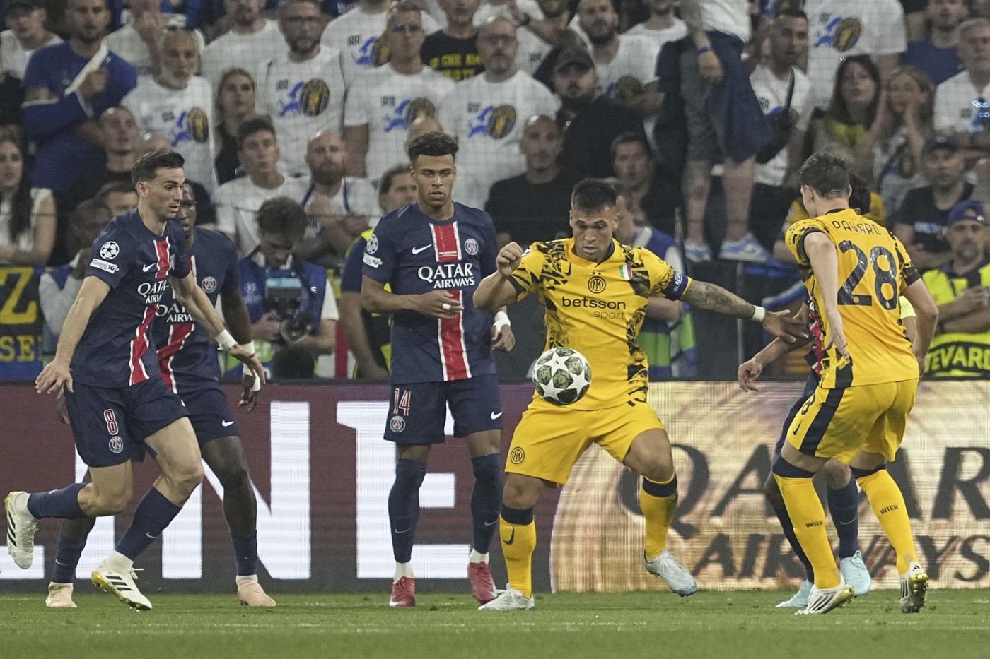 Direct în istorie din finala PSG – Inter. Ce a reuşit fotbalistul care i-a costat 50.000.000 de euro pe şeicii qatarezi