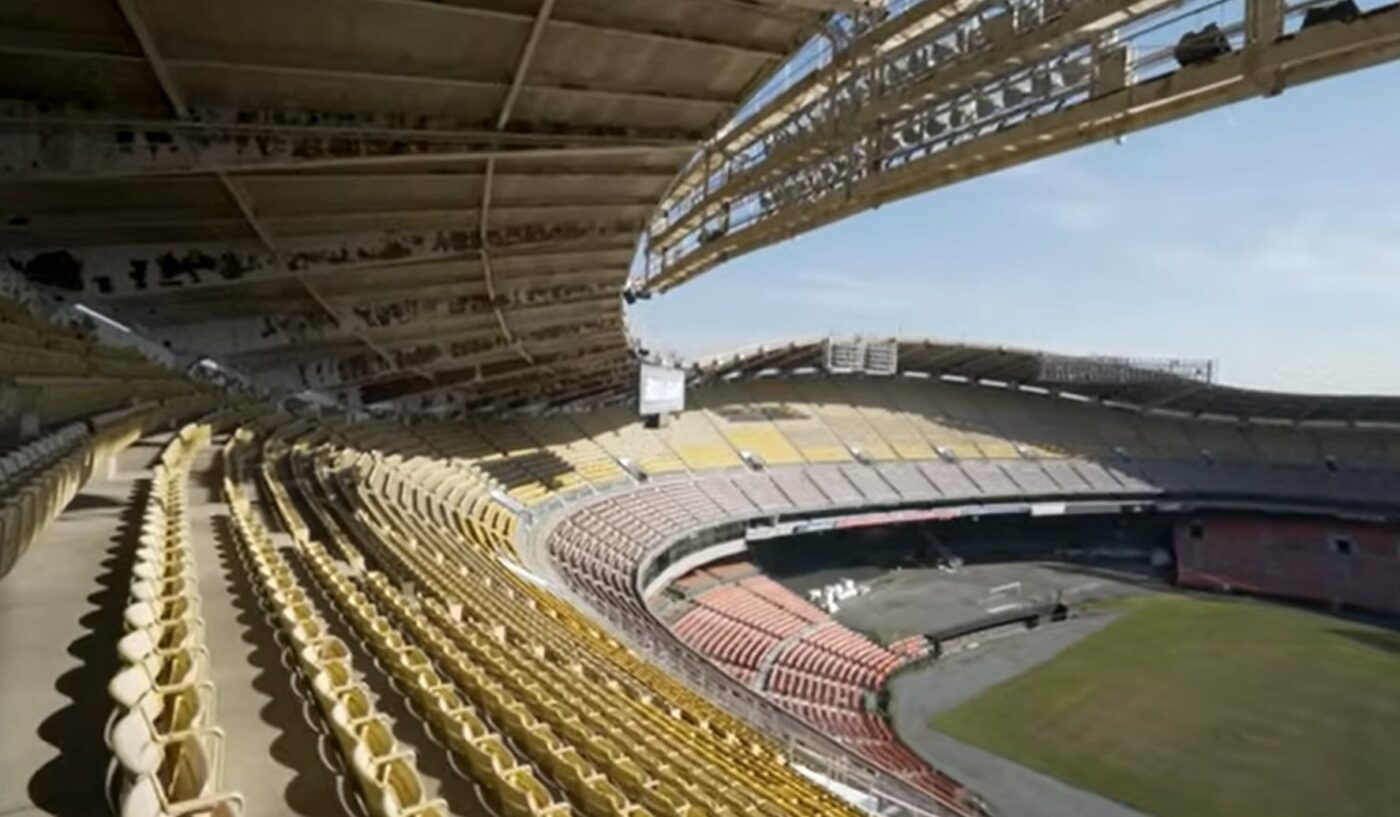 Imagini cu stadionul abandonat și ajuns o ruină. Va fi demolat și va fi transformat într-o bijuterie cu 3.700.000.000 de dolari