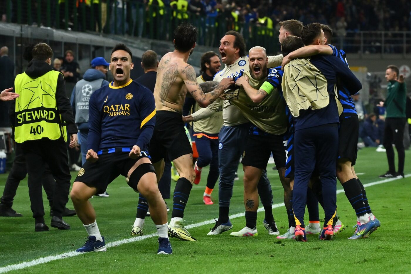 Inter – Barcelona 4-3, în returul semifinalelor Ligii Campionilor. Nebunie la Milano: italienii merg în finala UCL după 7-6 la general!